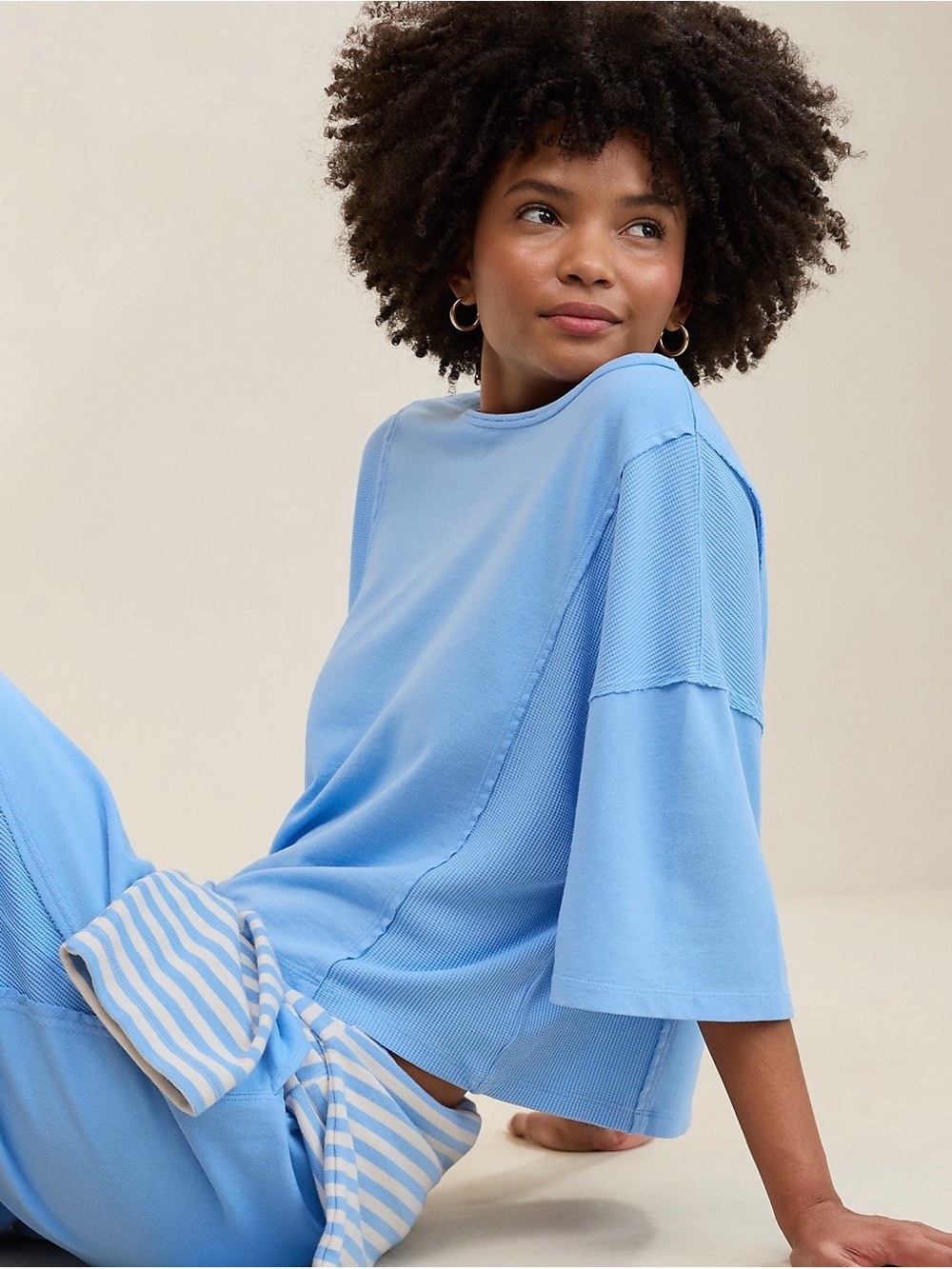 Aerie Unwind Waffle T-Shirt